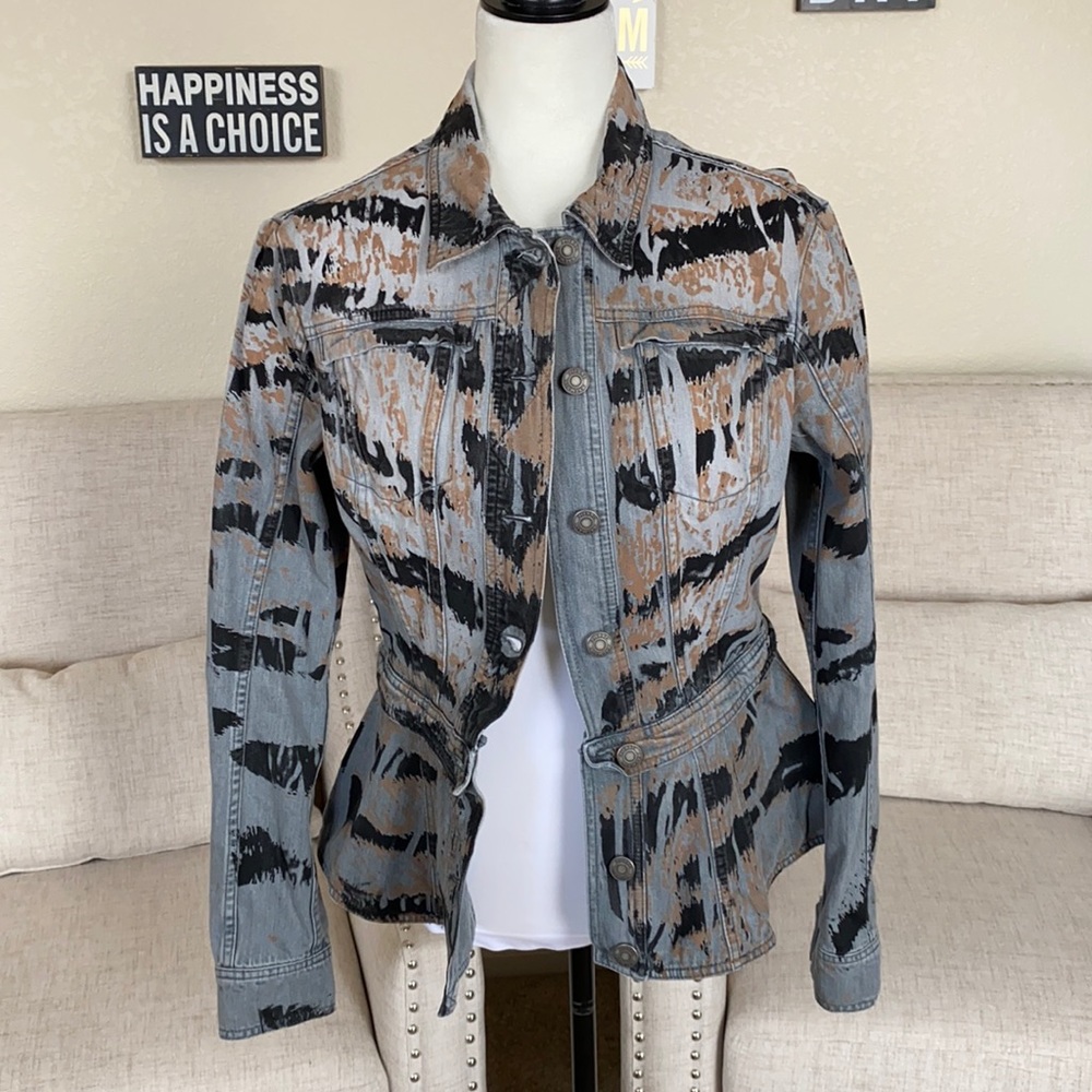 Pierre Balmain Stunning Denim Jacket Size EU30 (XS/S) - Picture 4 of 16